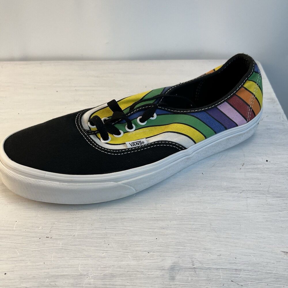 Size 11 Men's - Vans Authentic Refract Rainbow - image 2